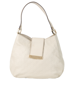Guccissima Hobo, Leather, Cream, 467891, 2*